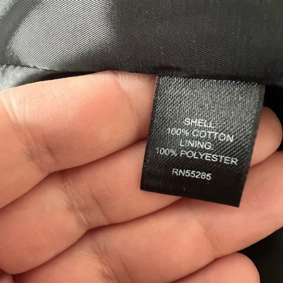 Express Black Blazer with Studded Lapels. 3/4 sleeve, ruched - Picture 5 of 7